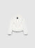 Giacca crop effetto peluche con collo rever