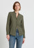 Shirt with a Mandarin collar and buttons