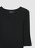 Solid colour ribbed T-shirt