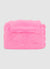 Mini bag with faux fur effect and chain strap