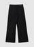 Solid-colour palazzo jeans