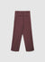 Pantaloni con elastico in vita e risvolto