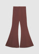 Solid-colour flared leggings - XS