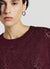 T-shirt punto traforato a tinta unita