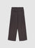 Pantalon droit sartorial à rayures avec pinces
