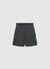 Over cargo shorts with drawstring and embroidery