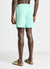 Plain-colour swim shorts with a drawstring
