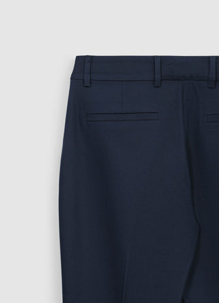 Pantaloni rasatello tinta unita