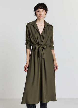 Hemdkleid mit Schleife