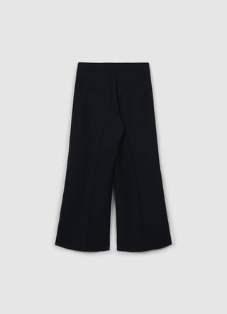 High-waisted culottes