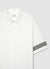 Camicia boxy con righe a contrasto