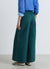 Pantaloni wide leg a tinta unita