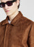 Suede-effect jacket