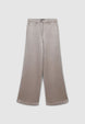 Pantaloni a palazzo effetto dainetto - M