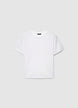 Uni-T-Shirt mit Rundhalsausschnitt - XS