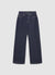 Jeans wide leg a vita alta