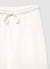Palazzo sweatpants with a shimmering drawstring effect