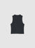 Gilet gessato con bottoni