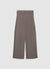 Straight-leg knit trousers