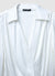 Satin-effect bodysuit shirt
