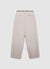 Pantaloni balloon con cintura intrecciata