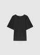 Solid colour raglan sleeve T-shirt - M