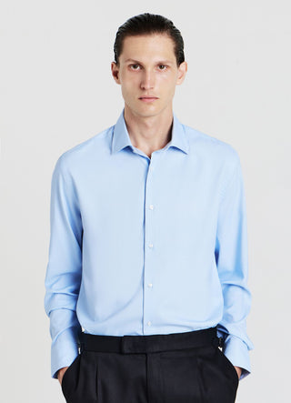 Camicia classica microfantasia pois