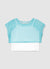 T-shirt doppio strato con inserti a rete
