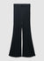 Leggings zampa a costine