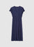 Dress with ruffle sleeves