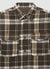 Camicia a quadri con tasche applicate