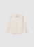 Camicia basic a tinta unita misto lino