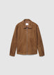 Jacket with zip and classic collar - L