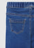 Flared jeans with embroidered bows
