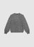 Cardigan traforato con bottoni effetto luccicante