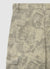 Long cargo trousers with camouflage print