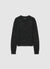 Crew neck jumper with dotted pattern