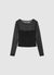 T-shirt inserto tulle
