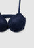 Push-up bra with lace detail