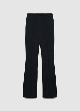 Leggings longs à côtes évasés