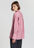 Oversized shirt with appliqués