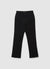 Crop flare jeans with frayed hem