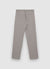 Trousers with pleats and elasticated waist