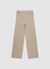 Long palazzo gym trousers with braided drawstring