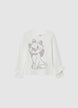 Long-sleeve T-shirt with Marie® rhinestones - 5-6