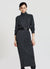 Long turtleneck knitted dress