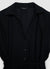 Camicia semitrasparente con coulisse