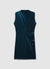 Robe col roulé unie