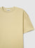 Wide plain-colour T-shirt