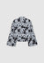 Camicia kimono simil satin fantasia